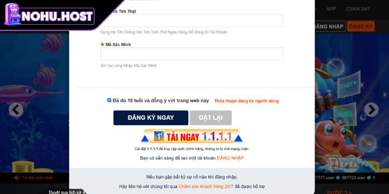 Đăng Ký NOHU 3 Những lưu ý không thể bỏ qua khi lần đầu đăng ký NOHU