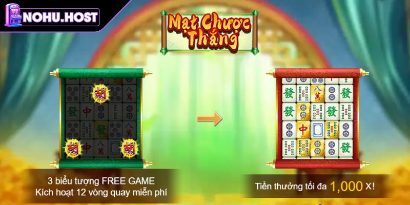 Mạt Chược Thắng Và Bí Quyết Quay Hũ Bất Bại Tại NOHU 1 Khám phá game Mạt Chược Thắng NOHU